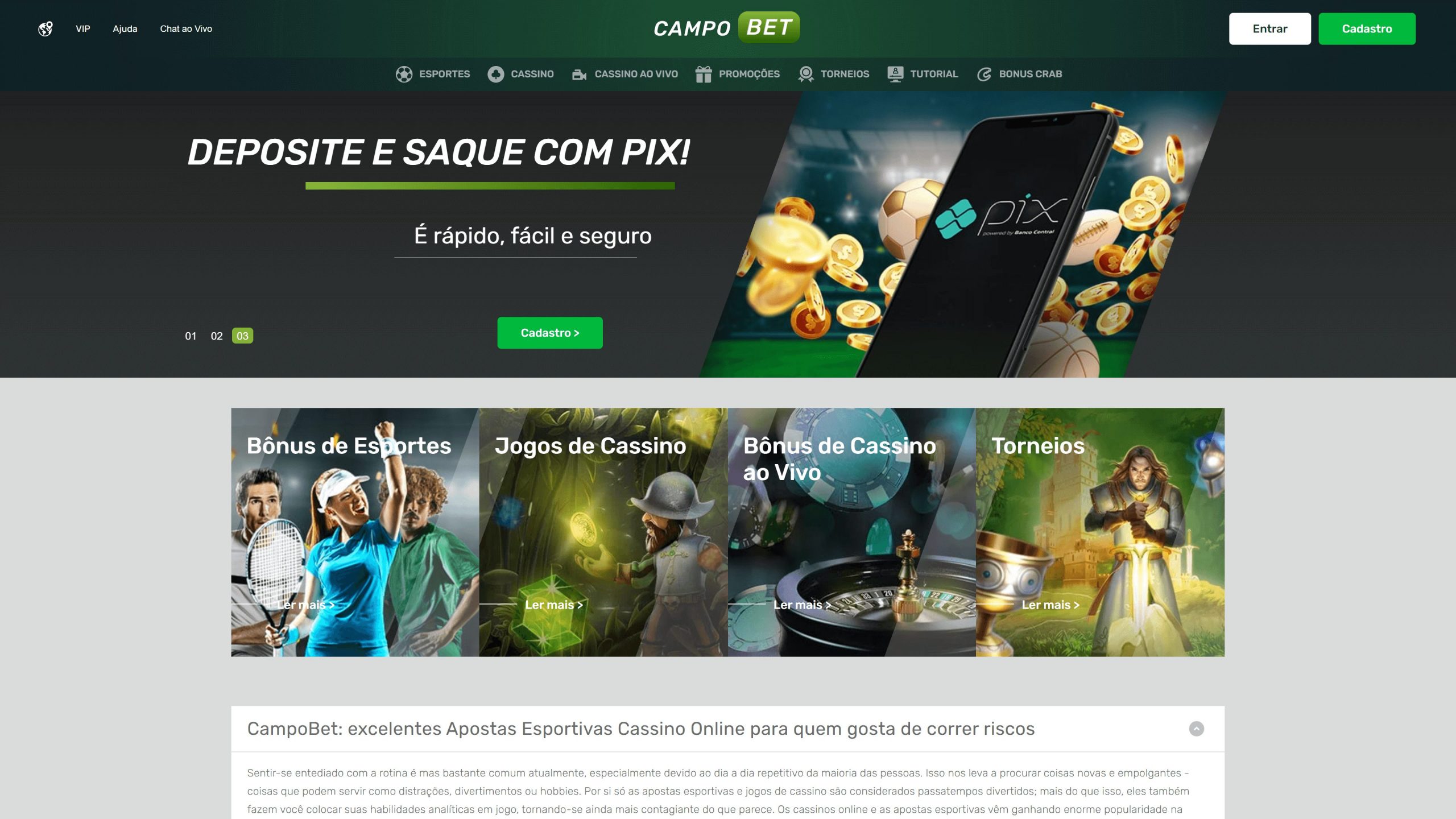 Campobet Homepage